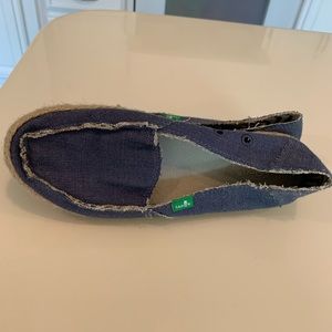 Sanuk Jean slip on shoes size 7